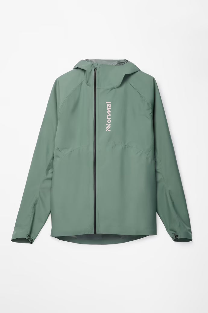 Nnormal trail rain jacket front