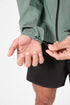 Nnormal trail rain jacket wrist closure