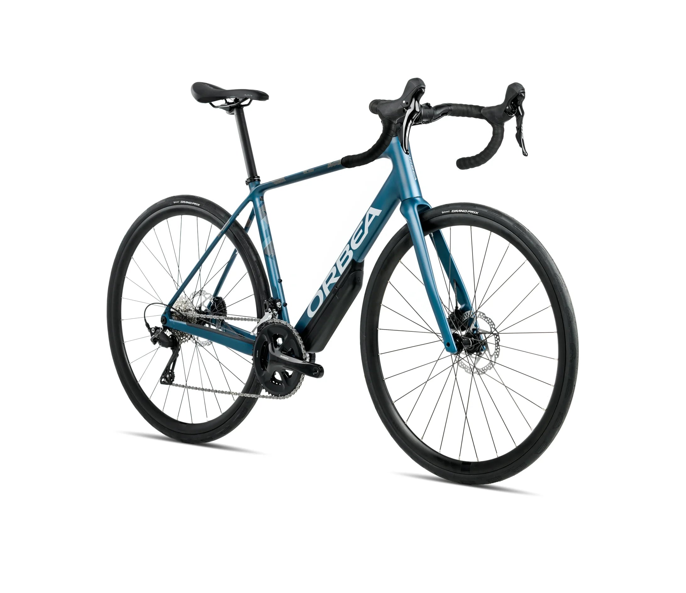 Orbea avant road bike in blue colour, h30 model