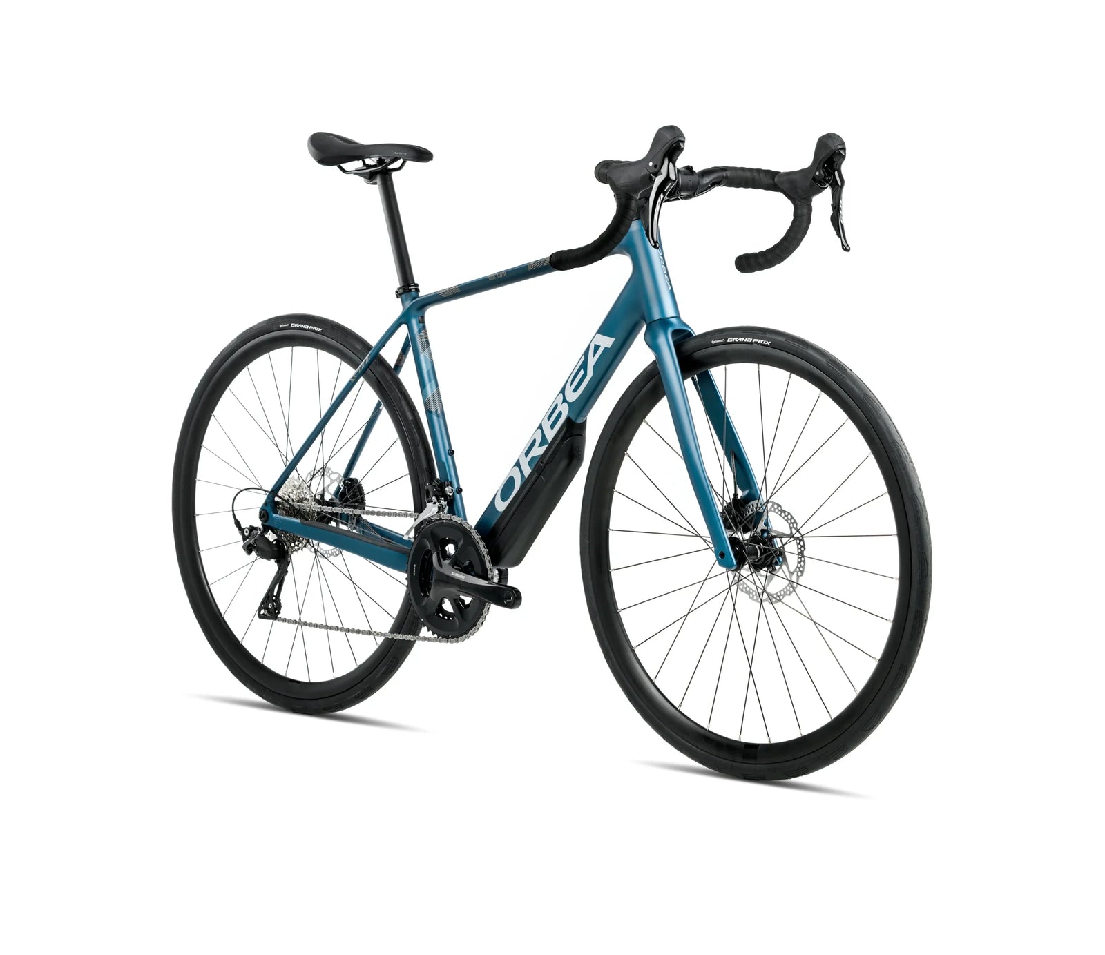 Orbea avant road bike in blue colour, h30 model