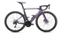 Orbea Orca Aero M30i Ltd road racing bike, side profile, in purple