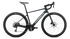 Side profile of the Orbea Terra H30 2027 model in diamond black colour