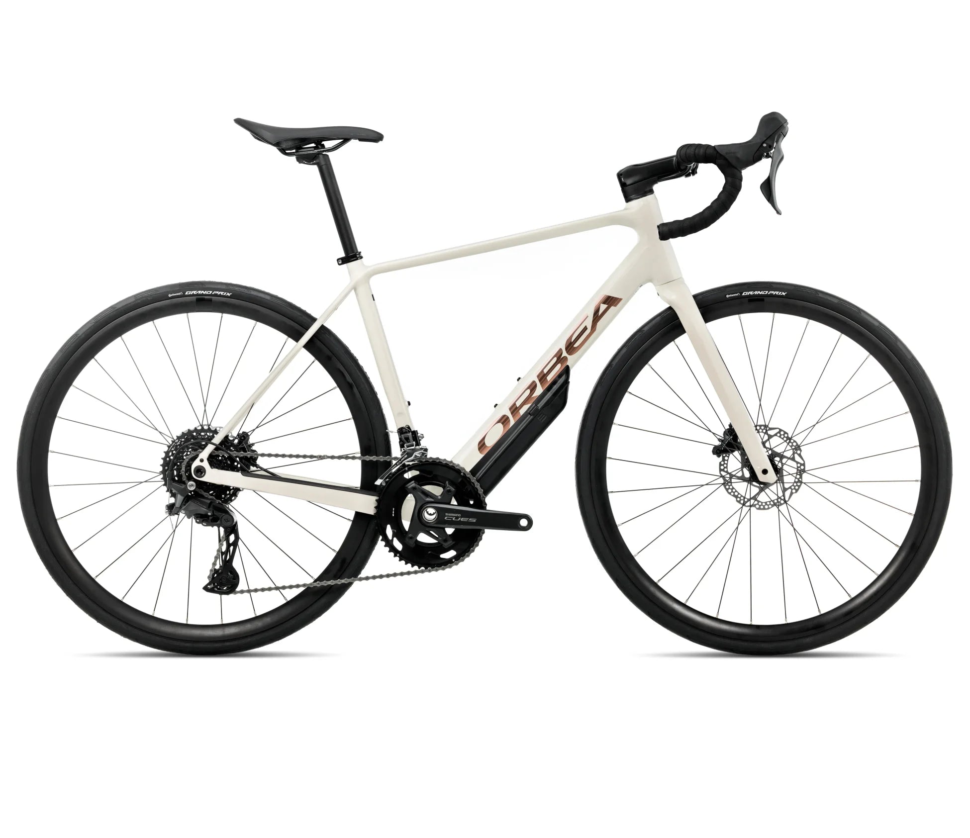 Orbea Avant Road Bike, H40 model in ivory white