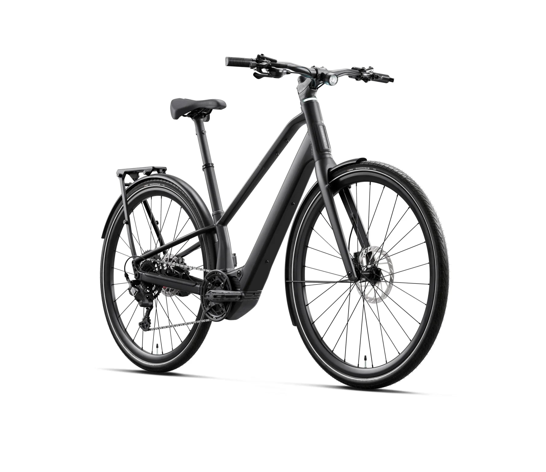 Orbea Carpe electric urban bike in black colour