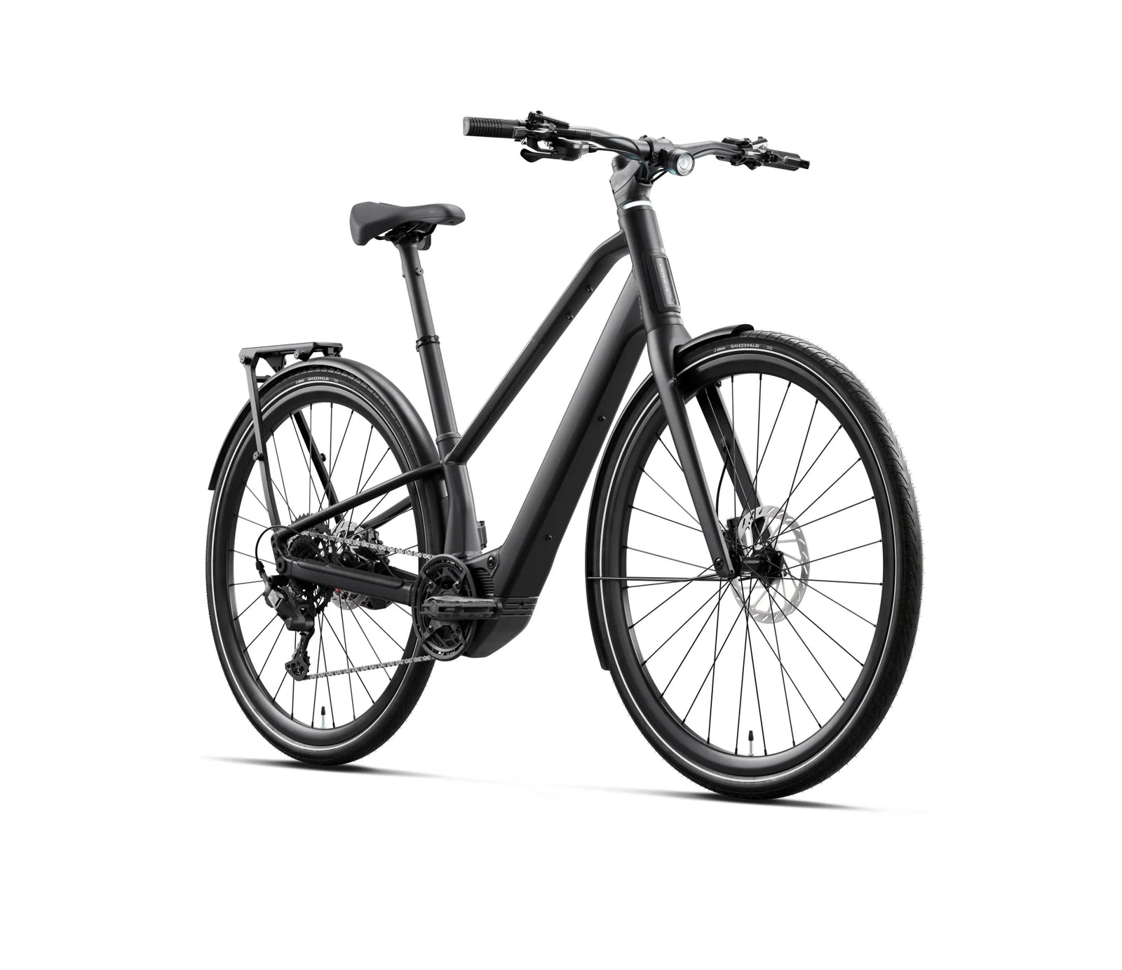 Orbea Carpe electric urban bike in black colour
