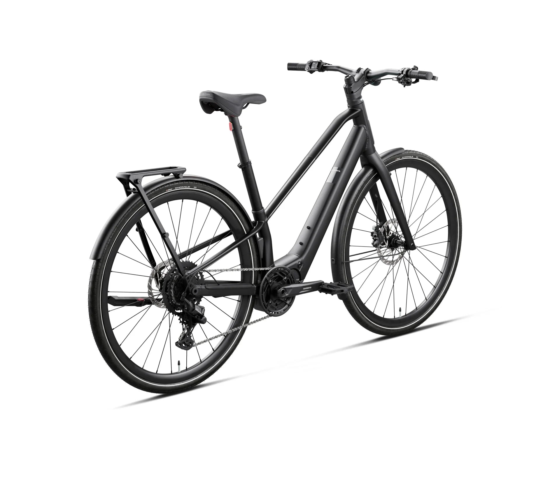 Orbea Carpe electric urban bike in black colour