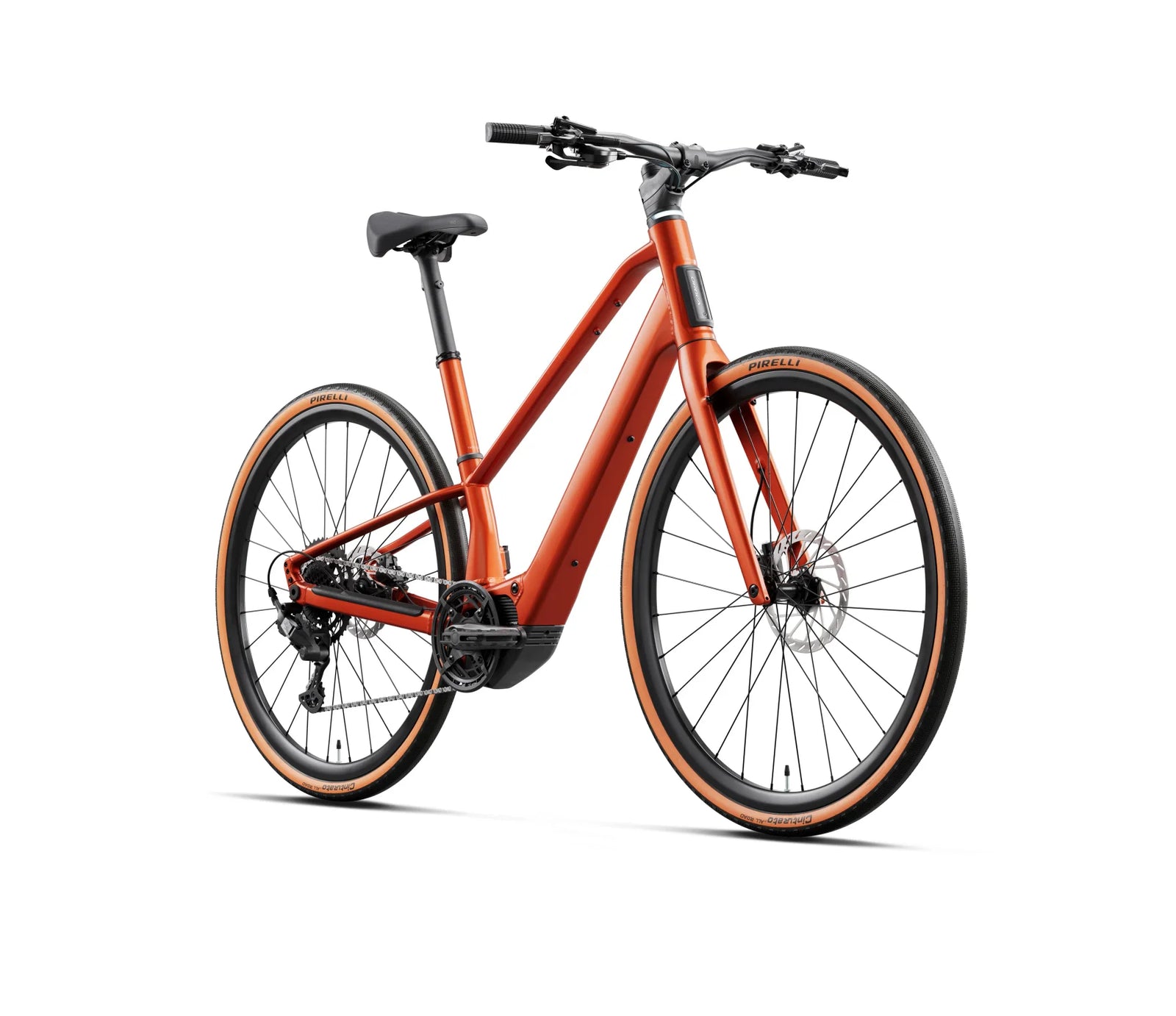 Orbea Carpe electric bike in mars red, carpe 25