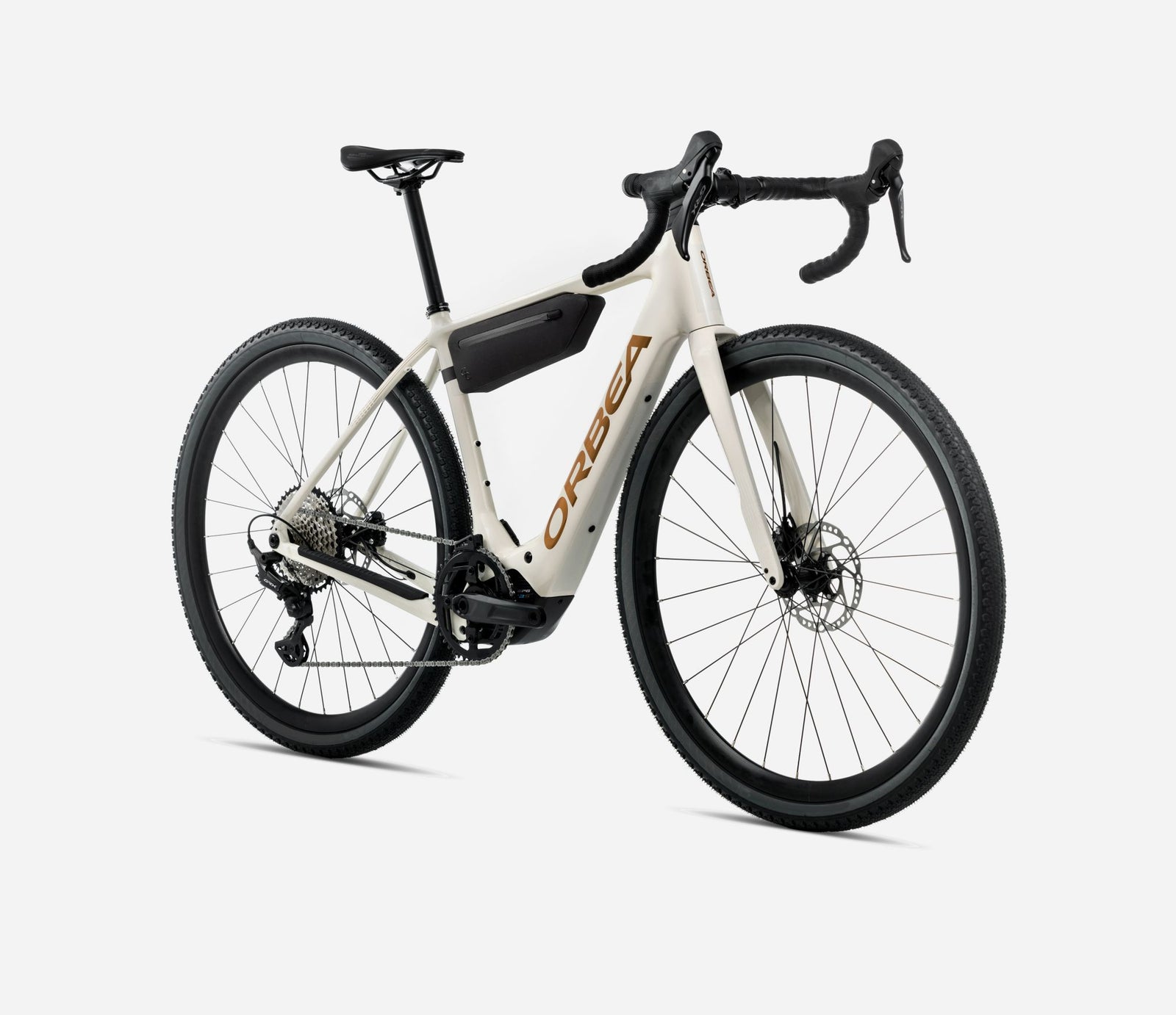 Orbea Denna H30 electric gravel bike in Ivory White colour