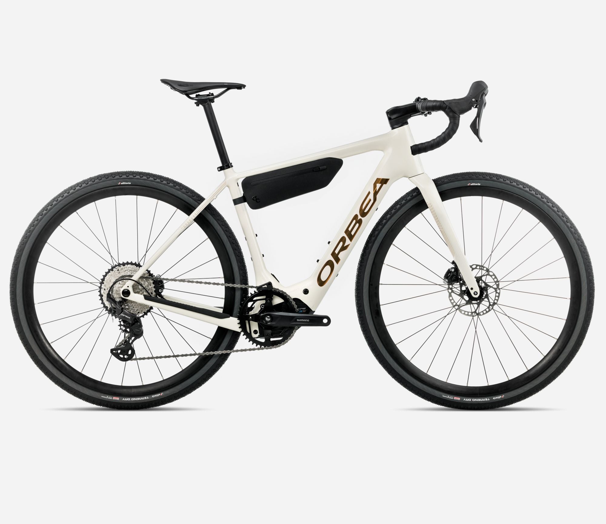Orbea Denna H30 electric gravel bike in Ivory White colour