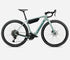 Orbea Denna H40 electric gravel bike in blue stone colour, bag on frame