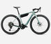 Orbea Denna H40 electric gravel bike in blue stone colour, bag on frame