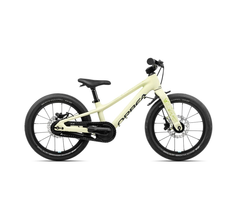 Orbea Kimu Junior bike, 16 inch wheel, cream colour