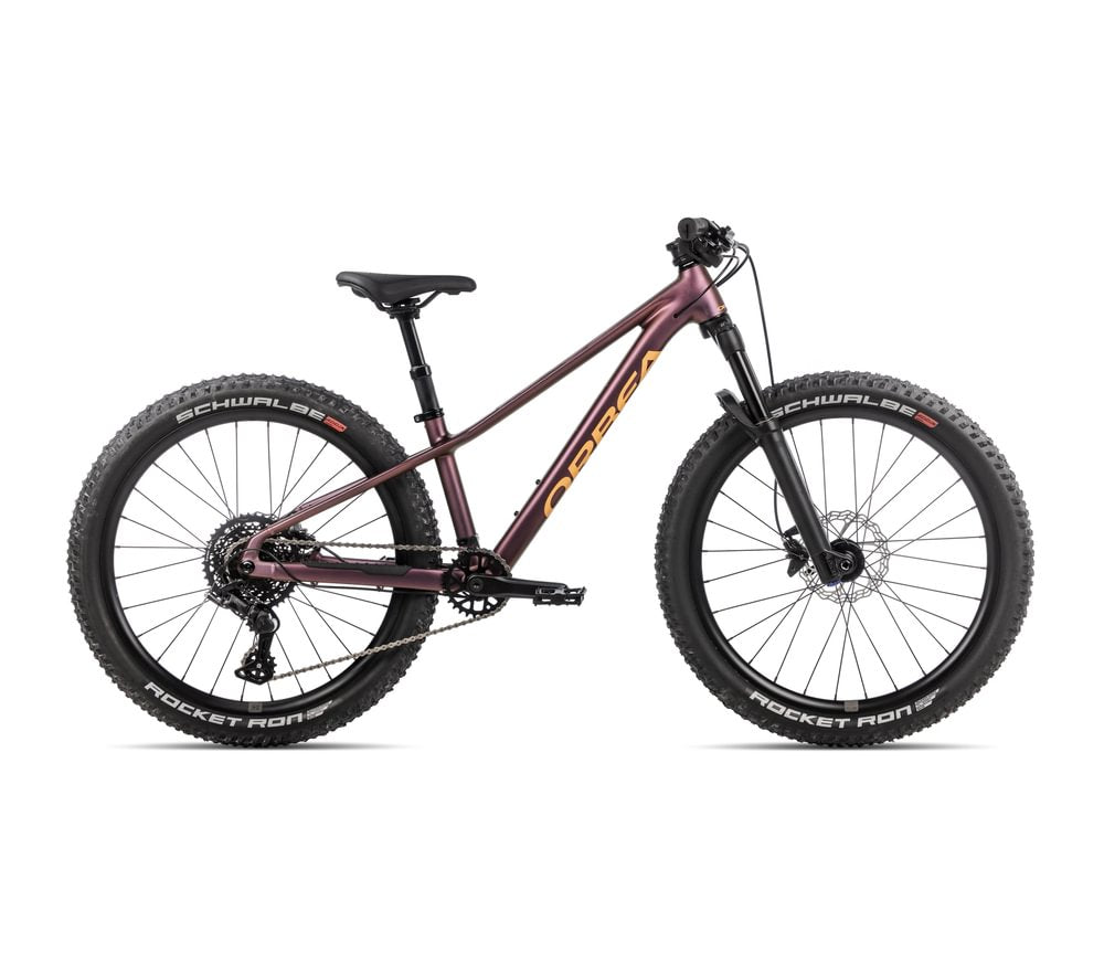 Orbea Kimu Junior bike, 24 inch wheel, wine colour