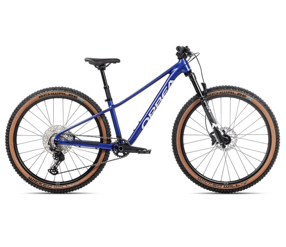 Orbea Kimu Junior bike, 27 inch wheel, blue colour