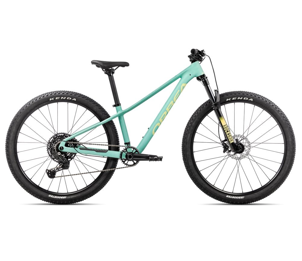 Orbea Kimu Junior bike, 27 inch wheel, turquoise colour
