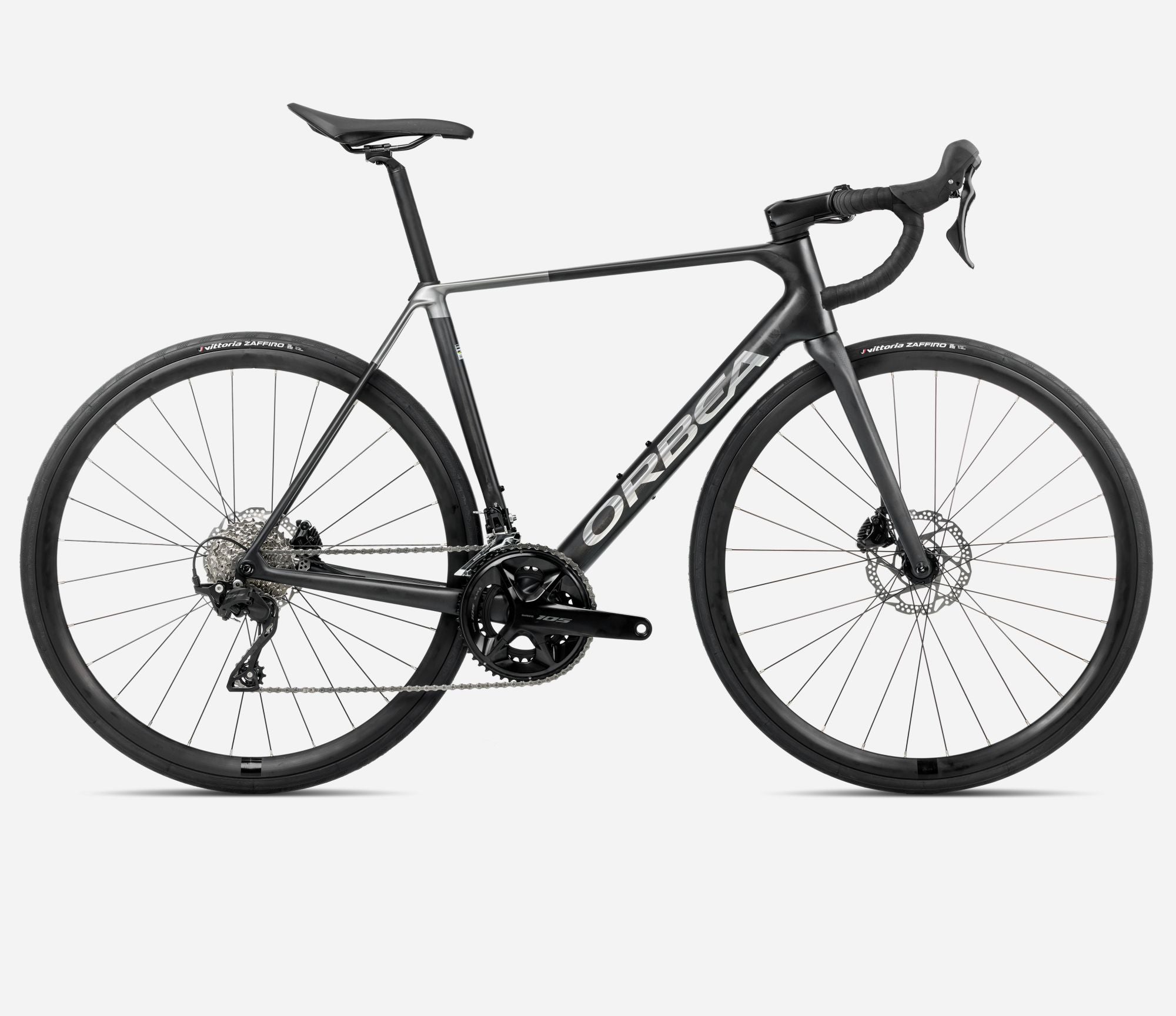 Orbea Orca M30 road bike in black colour