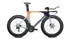 Orbea Ordu M20i Ltd Triathlon bike in orange, purple and grey