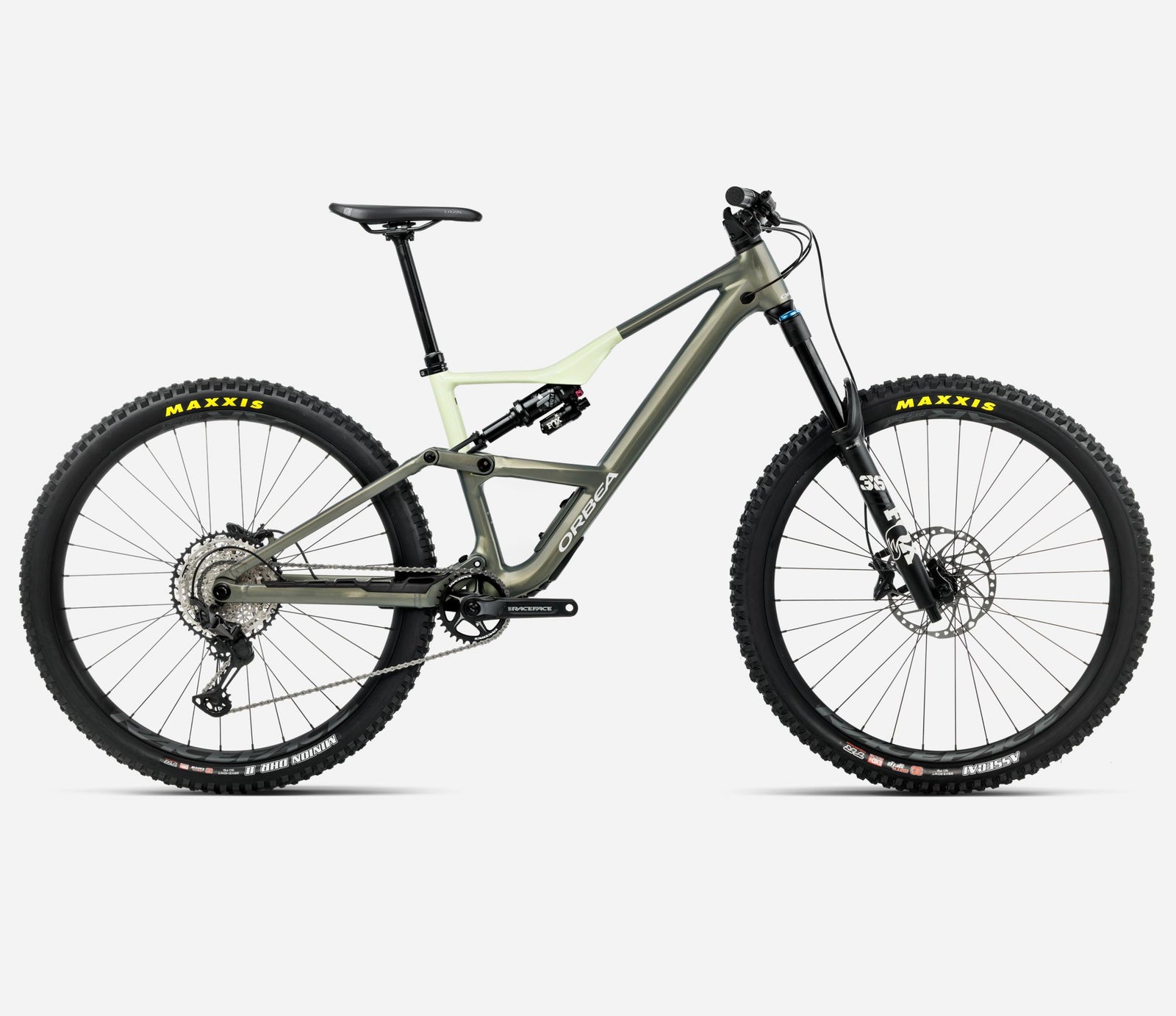 Orbea Occam LT H10 in spaceship green colour