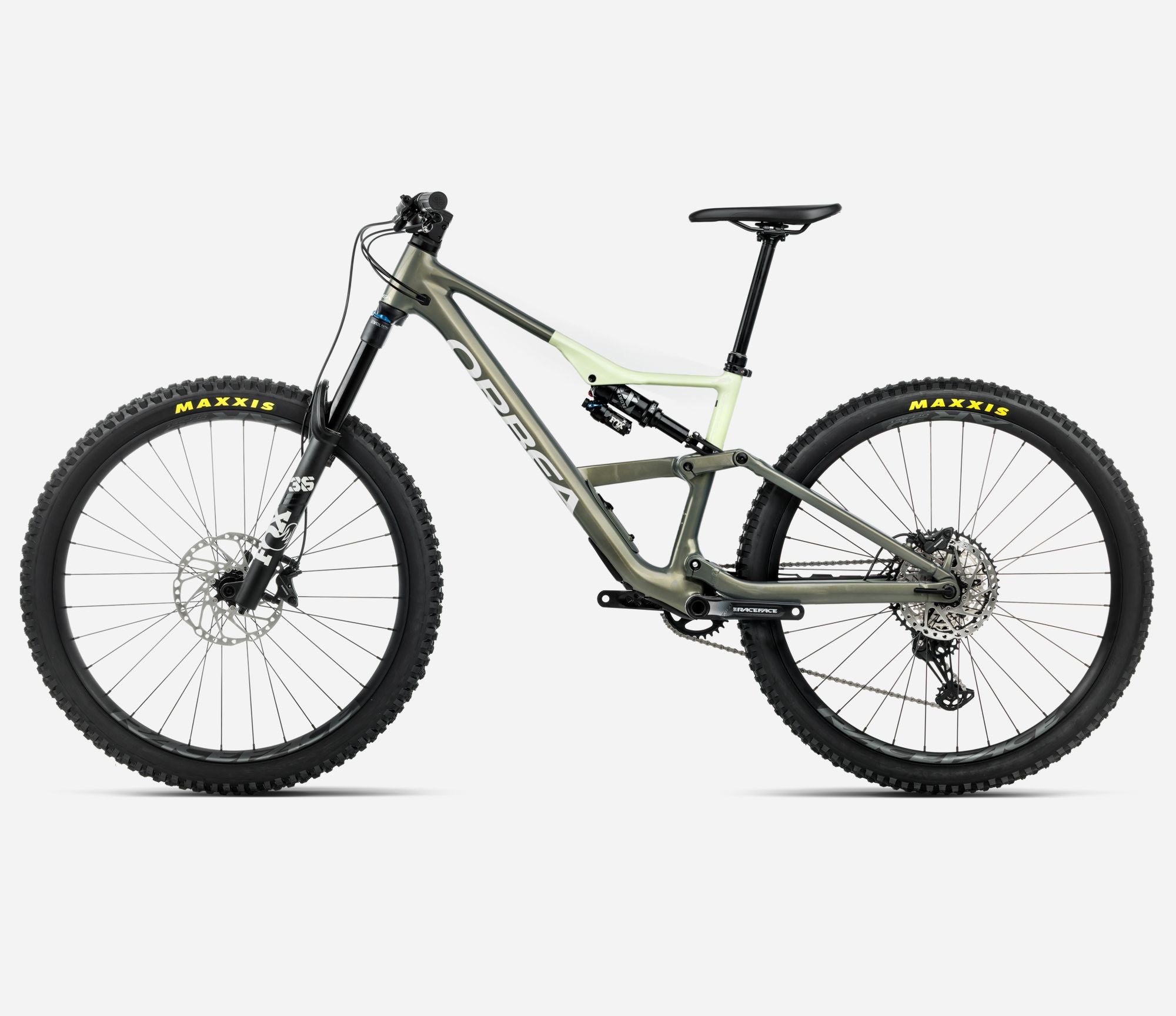 Orbea Occam LT H10 in spaceship green colour