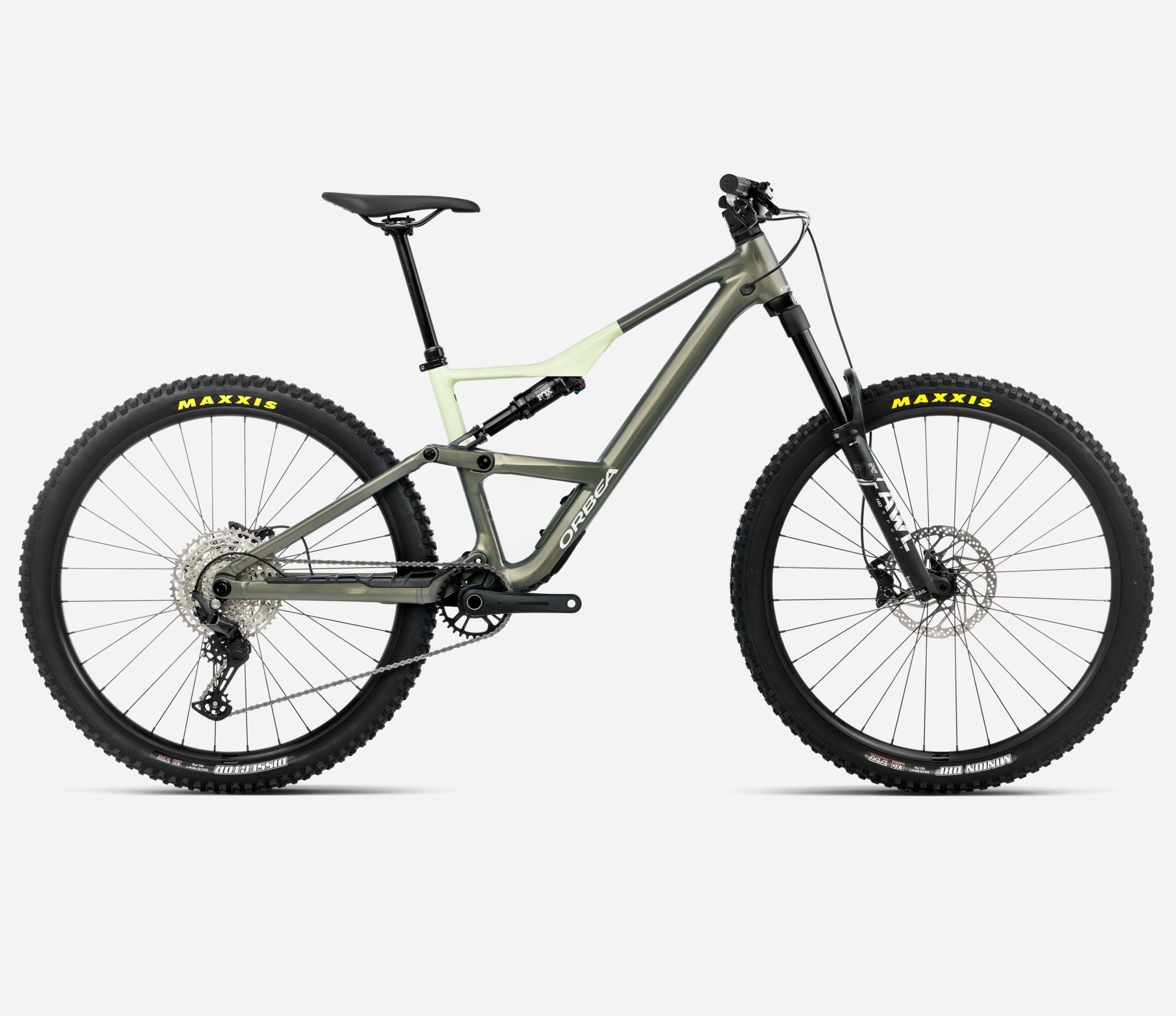 Orbea Occam LT H30 mountain bike in spaceship green colour