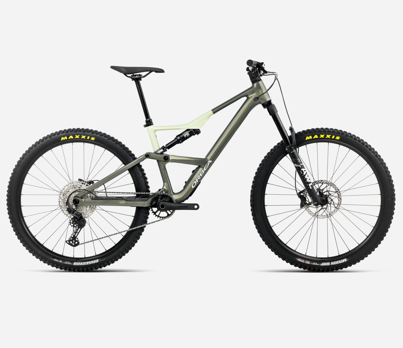 Orbea Occam LT H30 mountain bike in spaceship green colour