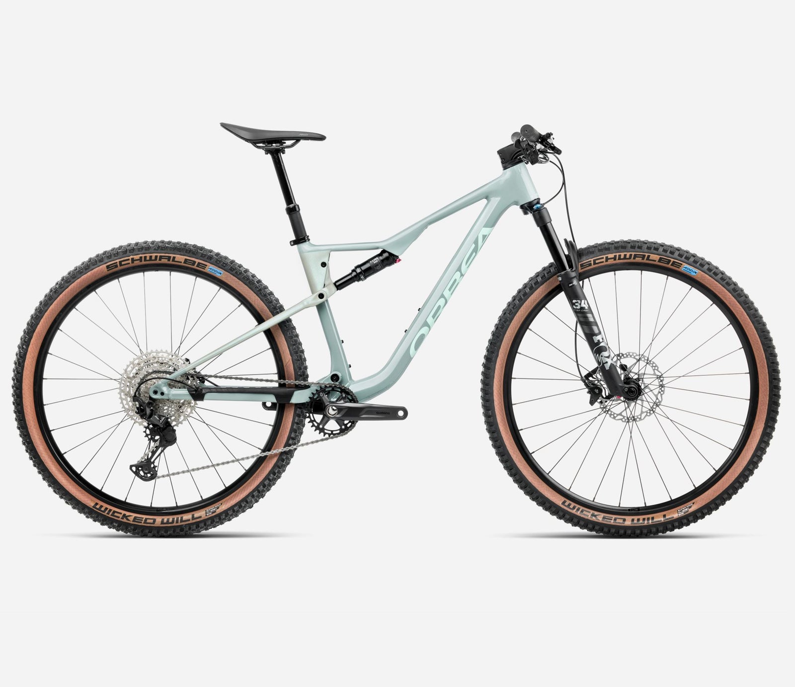 Orbea Oiz H10 mountain bike in blue stone colour