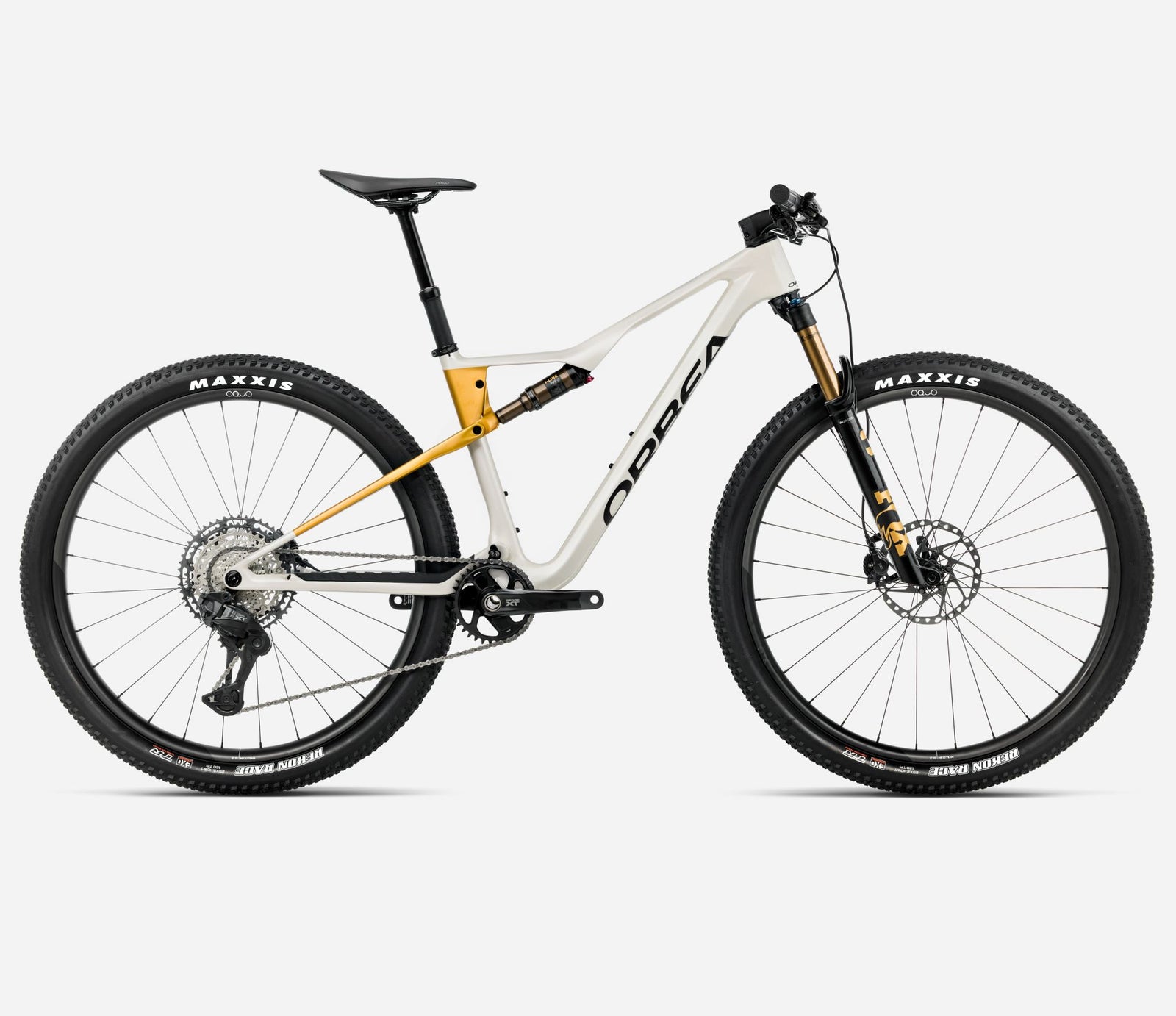 Orbea Oiz M10, XC mountain bike in white colour