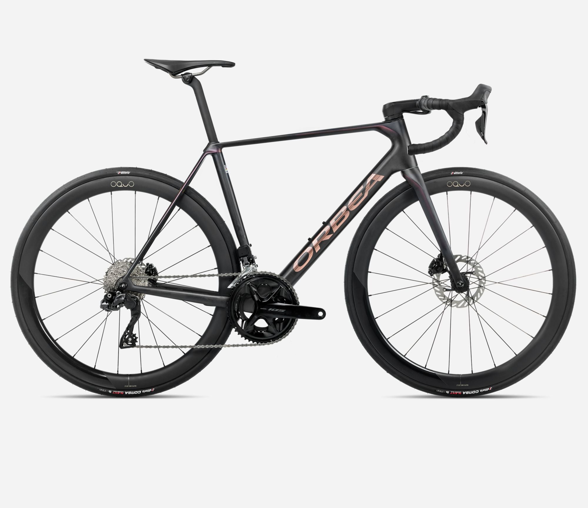 Orbea orca m30i LTD PWR road bike in black