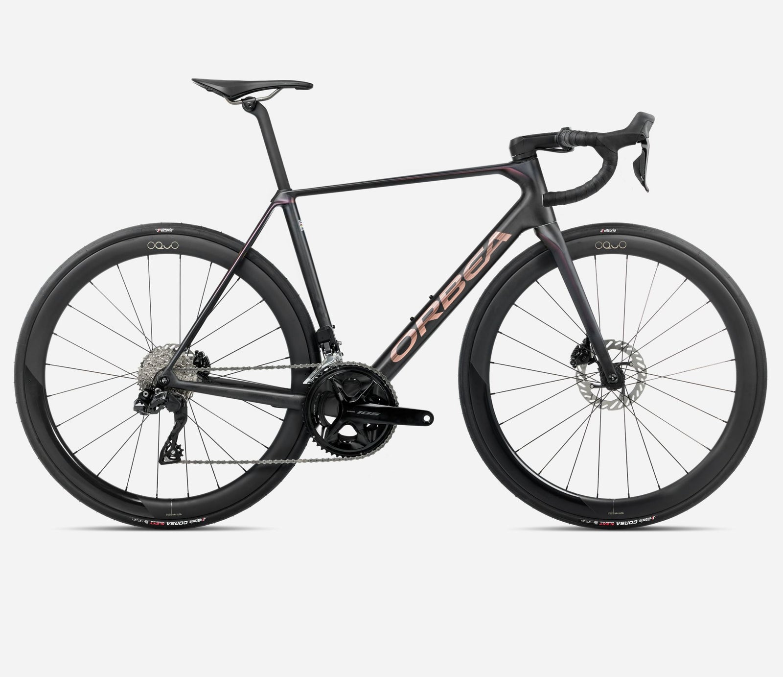 Orbea orca m30i LTD PWR road bike in black