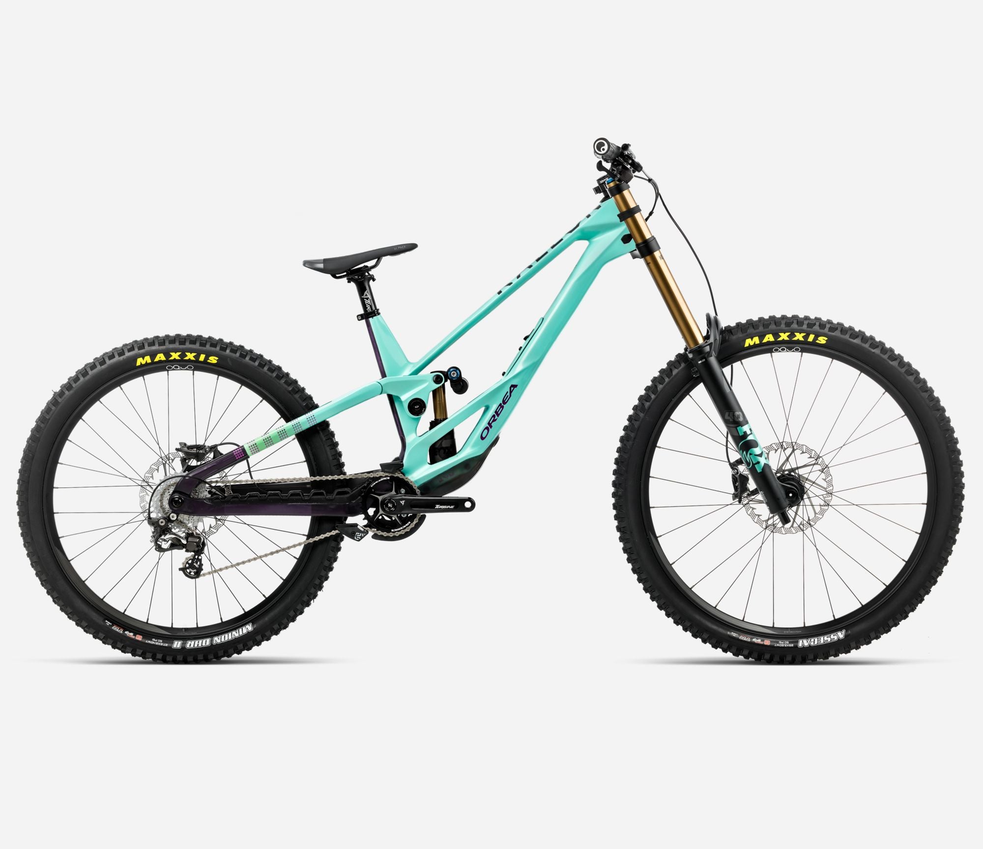 Orbea Rallon DH LTD, downhill mtb in green colour