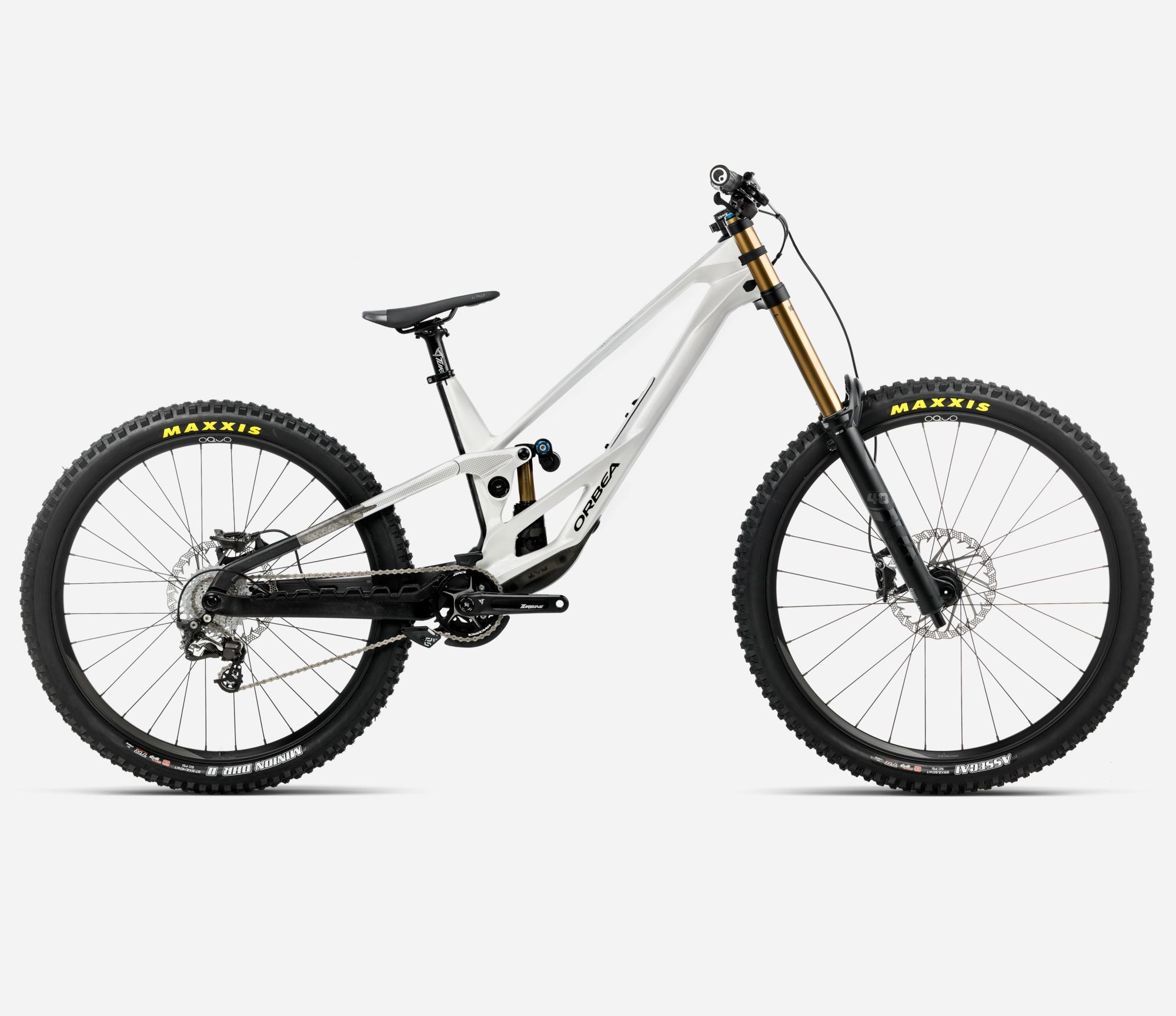 Orbea Rallon DH LTD, downhill mtb in white colour