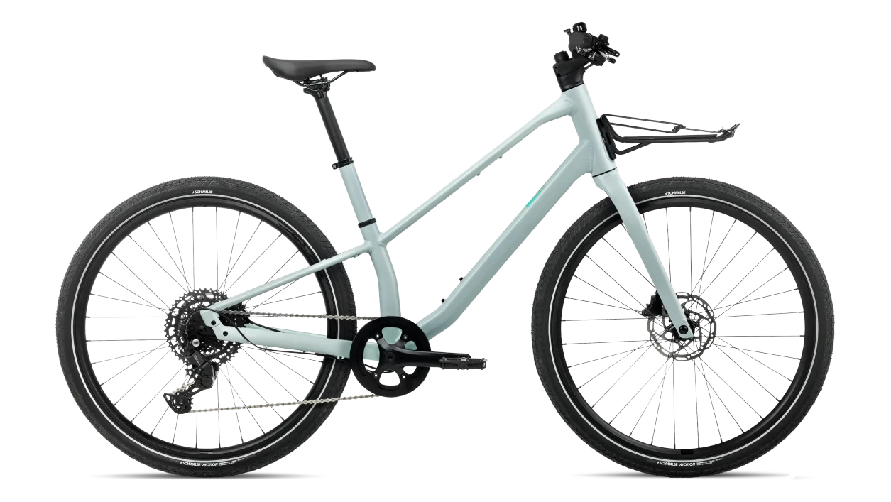 Orbea vector 25 ur ban bike in cement, light blue colour