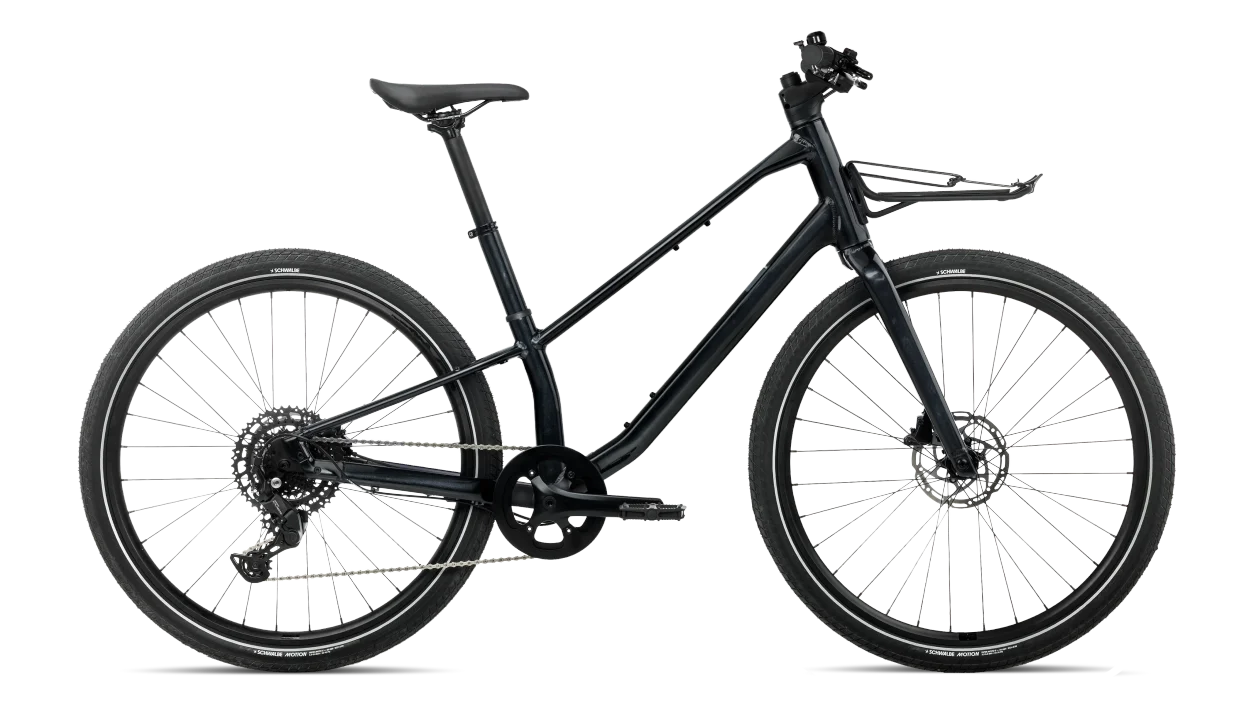 Orbea Vector 25 urban bike in fuel black colour