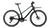 Orbea Vector 25 urban bike in fuel black colour
