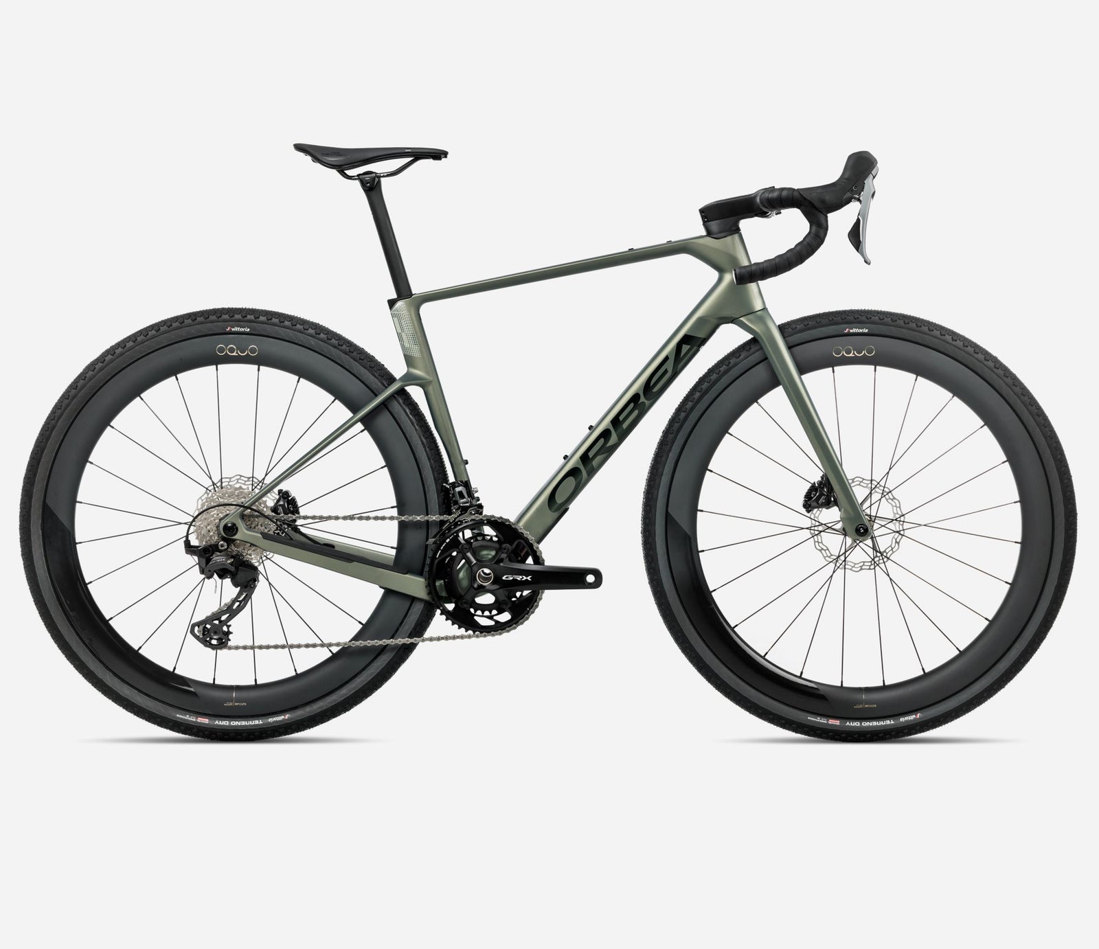 orbea terra race bike, m20ltd, spaceship green colour