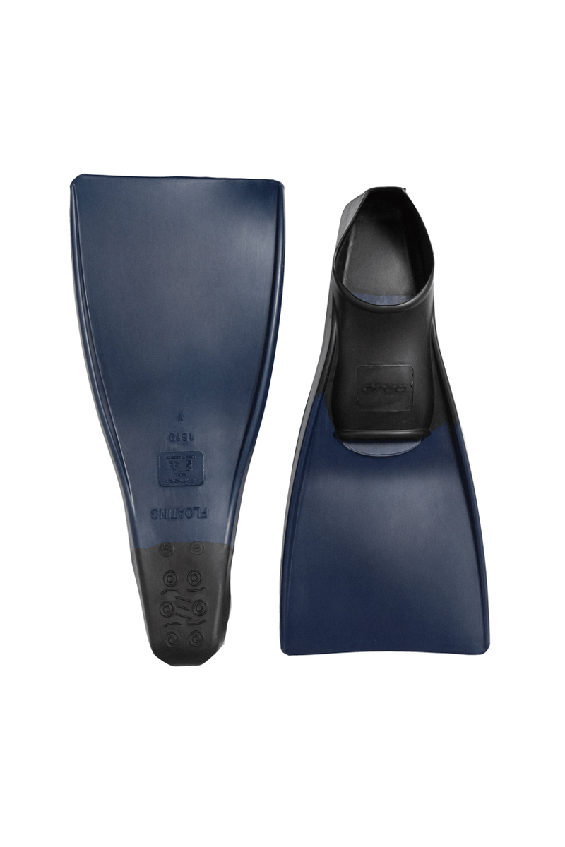 Orca Training Fins for Swimming, black and blue