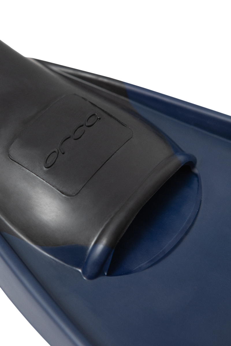 Orca Training Fins for Swimming, black and blue