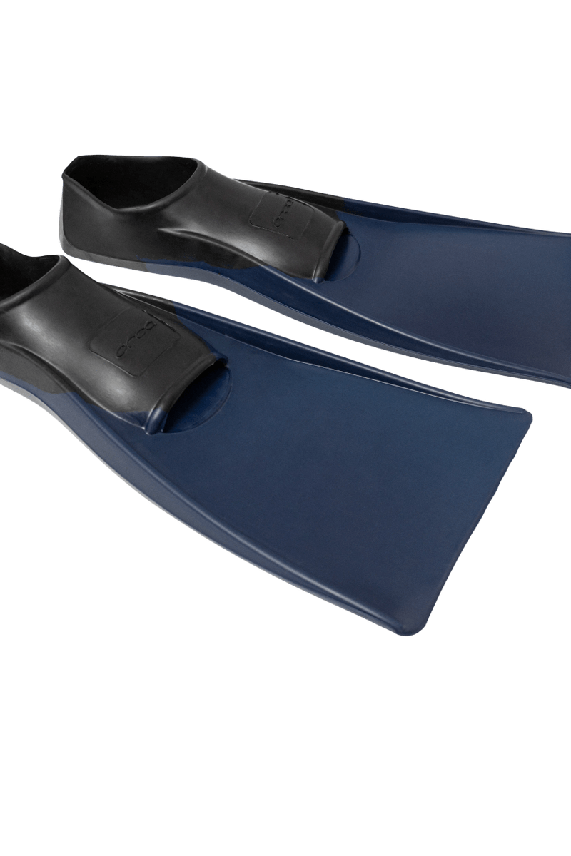 Orca Training Fins for Swimming, black and blue