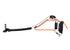 Petzl Iko Core headlamp for running, showing side view, thin