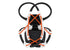 Petzl Iko Core headlamp for running, wrapped up for packing