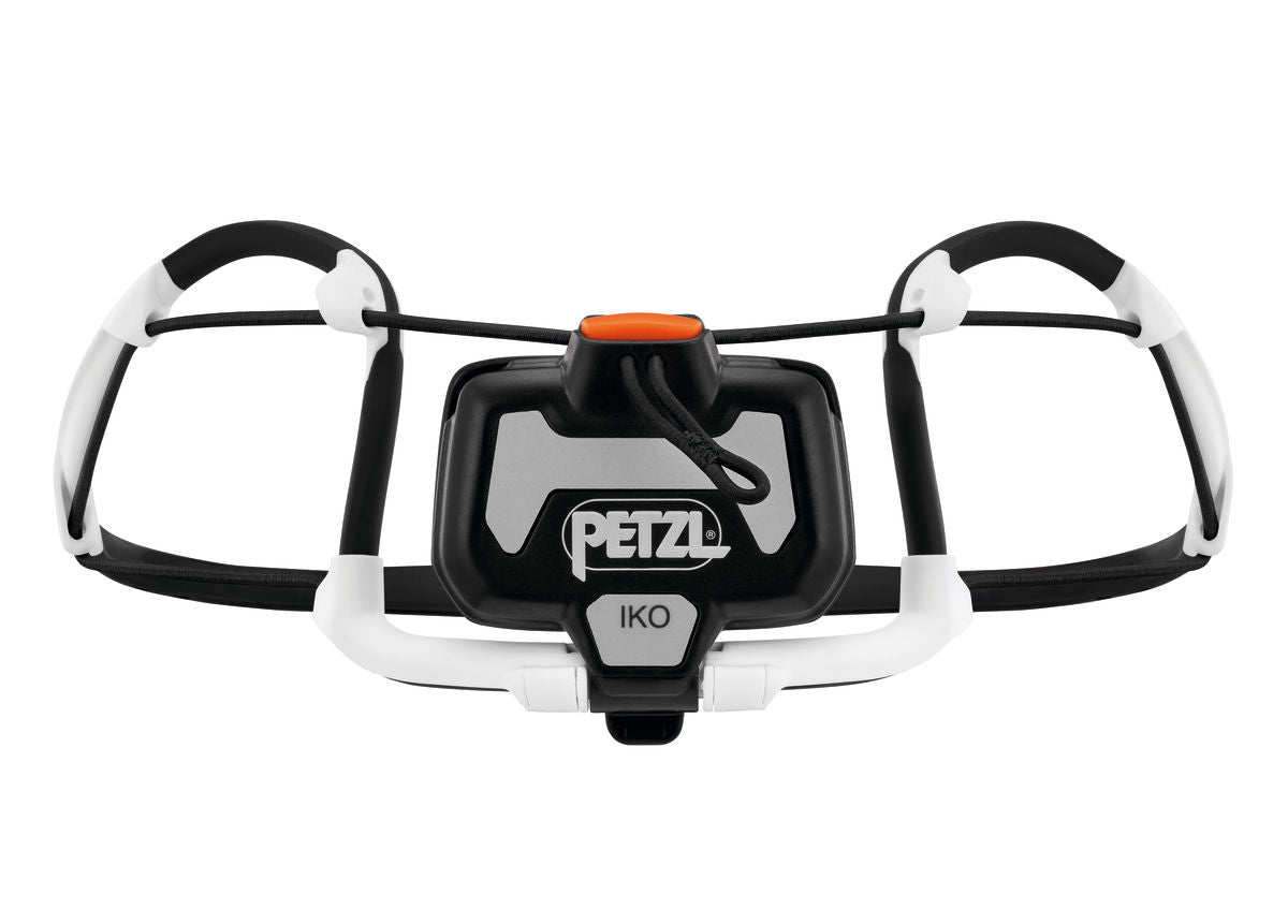 Petzl Iko running headlamp showing battery pack