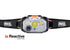 Petzl headtorch with reactive lighting , 1200 lumens in black and orange