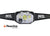 Petzl headtorch for running with reactive lighting in black