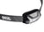 Black and gray headlamp with Petzl logo 