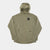 SAYSKY clean hooded jacket for road running in beige colour