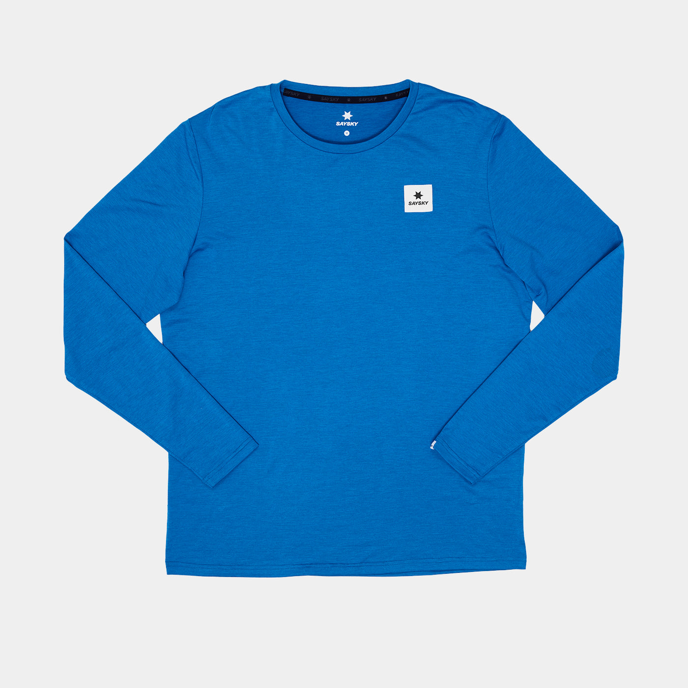 SAYSKY Clean Pace long sleeve run top in blue