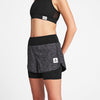 SAYSKY Women's Reflective Pace 2 in 1 Shorts 3"