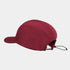 SAYSKY red running cap, showing breathable fabric and toggle back, with SAYSKY logo