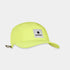 Luminous yellow SAYSKY run cap, showing logo on front