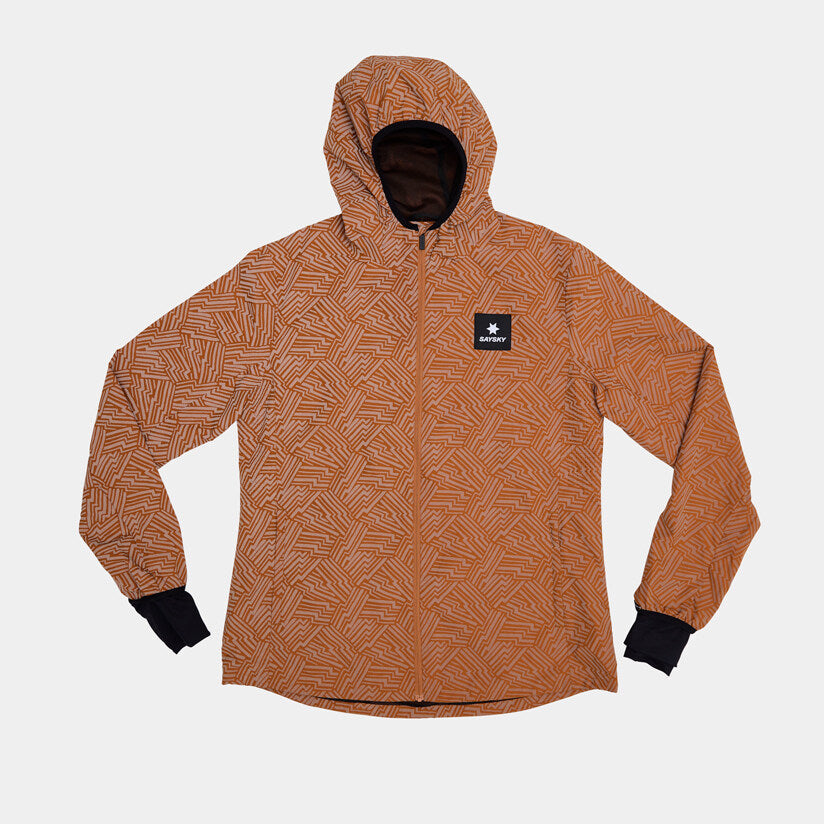 Women's SAYSKY reflective blaze jacket in orange colour